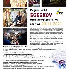 AMTETS JULETUR GÅR TIL EGESKOV SLOTS´JULEMARKED
20. november 2021