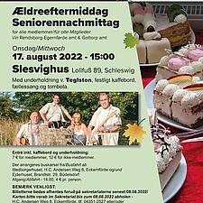 SENIOREFTERMIDDAG 17. AUGUST
I SLESVIG