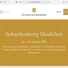 GODT TILBUD TIL MEDLEMMER
Med de nye corona-regler i Danmark har Schackenborg Musikfest (13. – 15.&hellip;