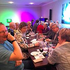 SSF Frederiksberg varmer op til “Kurt & Kirsten” med fingerfood og vin 🕺