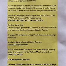 Online danskkursus med Walter Paulsen