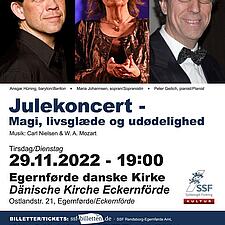 MAGI, LIVSGLÆDE OG UDØDELIGHED - JULEKONCERT I EGERNFØRDE DANSKE KIRKE 29. NOVEMBER KL. 19.00