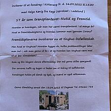 Flot foredrag i Ladelund 
Kom og vær med