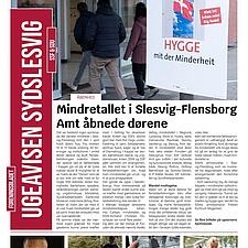 Læs i Ugeavisen Sydslesvig:
Mindretallet i Slesvig-Flensborg Amt holdt åbent hus
Højt&hellip;