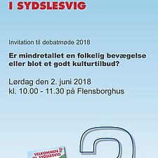 DE DANSKE ÅRSMØDER i SYDSLESVIG - DEBATMØDE
Lørdag den 2. juni kl. 10 - Flensborghus, Store Sal

Er&hellip;
