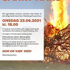 SANKTHANS FEST I EGERNFØRDE 23. JUNI KL. 18
SSF bestyrelsen inviterer til grillmad, bål med&hellip;
