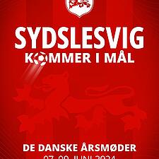 HUSK! DE DANSKE ÅRSMØDER I SYDSLESVIG :)
