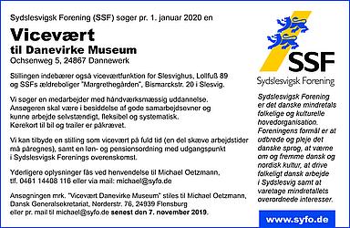 Stillingsopslag: SSF søger en vicevært til Danevirke Museum