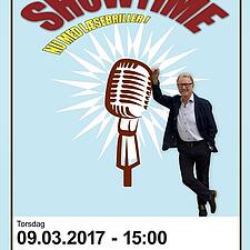 Gurs Teater: SHOWTIME
Torsdag den 9. marts kl. 15 - Flensborghus, Flensborg

I kender ham fra et&hellip;