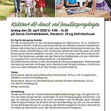 FAMILIESPROGDAG

SSF Flensborg Amt, Dansk Centralbibliotek, Aktivitetshuset og Dansk&hellip;
