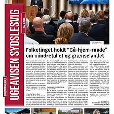Ugeavisen Sydslesvig ligger klar – I kan læse den digitale udgave gratis nu.

Her er nogle af denne&hellip;