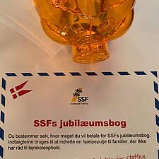 SSF‘s jubilæumsbogen kan fås på sekretariatet👍