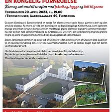 Gå ikke glip af en kongelig fornøjelse den 20. april 2023

Torsdag den 20. april 2023, kl. 19 kommer&hellip;