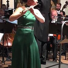 SLOTSKONCERT, SOLIST JORUNN SOLLØS.