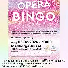 KULTURTILBUD 2026 ER SKUDT I GANG OG VI VIL GERNE DELE
SSF RENDSBORG BYS GODE TILBUD MED JER HER
