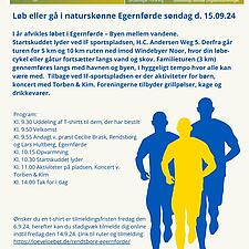 LØVELØBET 2024 - Løb, cykel eller gå din rute
SØNDAG 15. SEPTEMBER I EGERNFØRDE fra 9.30-14.00
&hellip;