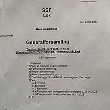 Ups - slåfejl i invitationen
Det er den 09. Marts og ikke i april
Vi sender nye invitationer ud&hellip;