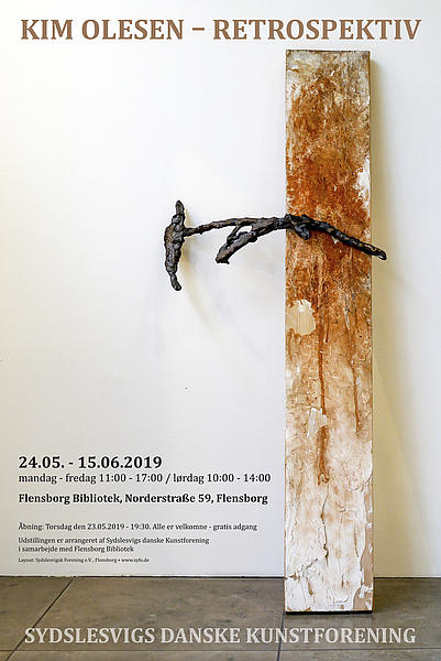 Årsmøde-udstilling i Flensborg indtil 15. juni: Retrospektiv med Kim Olesen.