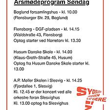 ÅRSMØDE-SØNDAG-PROGRAM
Så er det nu - årsmødesøndag, de store friluftsmøder (og forfesten i Bøglund)&hellip;