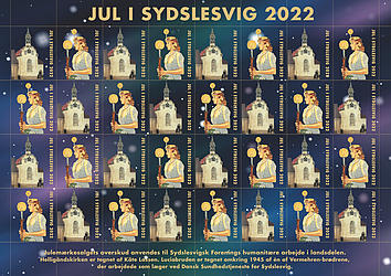 Sydslesvigsk julemærke er udkommet
