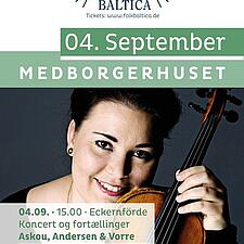 folkBALTICA I EGERNFØRDE LØRDAG 4. SEPTEMBER 15.00
MUSIK OG FORTÆLLINGER OM KOMPONISTEN CARL NIELSEN&hellip;