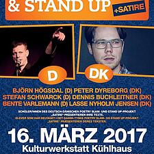 POETRY SLAM & STAND UP
Torsdag den 16. marts kl. 20 - Kühlhaus, Flensborg

Medierne er fyldt med&hellip;
