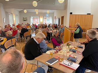 Humanitært Udvalg bød på hyggelig middag
