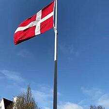 Der flages i anledning af hendes Majestæt Dronning Margrethes 80 års fødselsdag. Et hjerteligt&hellip;
