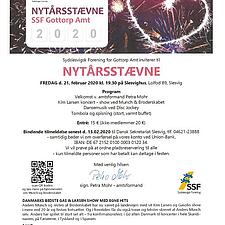 HUSK ÅRETS FEST.....NYTÅRSTÆVNE 2020 !!!