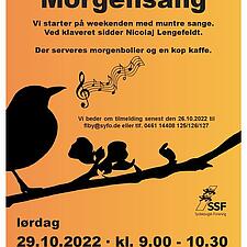 Den danske sangskat byder på så meget smukt. Lad os sammen starte den sidste oktober-weekend på en&hellip;