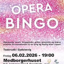 OPERA BINGO ER FOR ALLE
Glæd dig til en aften med Musik, bingoplader, glitter, gimmicks og skæve&hellip;