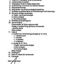 Så lyder startskuddet til SSFs landsmøde 2014 med følgende dagsorden: