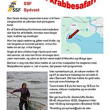 TAG MED PÅ KRABBEFANGST

Se invitationen her til SSF-Sydvests tur til Vemmingbund i September. Og se&hellip;