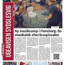 Så er Ugeavisen klar igen 🤩

Her er nogle af denne udgaves overskrifter:
Ny musikcamp i Flensborg:&hellip;