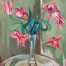 Kunstner: Sophie B. Jensen
Titel: Tulipaner
Teknik: Olie på lærred
Mål: 52,0 cm x 59,0 cm

Læs mere&hellip;