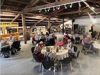 Kaffe og kage på Kålmuseet i Wesselburen