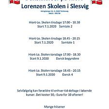 DANSKKURSER I SLESVIG !