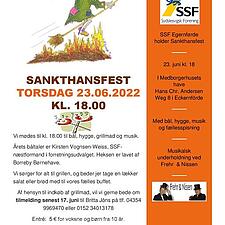 SANKTHANSFEST I EGERNFØRDE
TORSDAG, 23. JUNI KL. 18