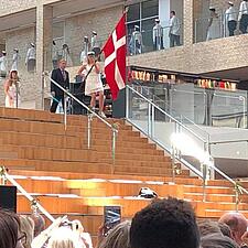 Dimission på A. P. Møller Skolen. Årgang 2018 🇩🇰🇩🇰🇩🇰 Stort tillykke fra SSF Gottorp amt.
