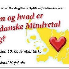 FOREDRAG og DEBAT: 
Hvem og hvad er Det danske Mindretal i dag?
Tirsdag den 10. november kl. 19:30 -&hellip;