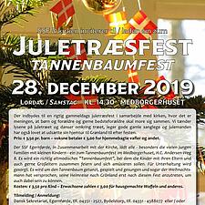 JULETRÆSFEST I EGERNFØRDE
LØRDAG 28. DECEMBER KL. 14.30
I MEDBORGERHUSET