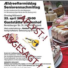 AFLYST ! ABGESAGT !