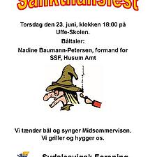 HUSK SANKTHANSFESTEN PÅ UFFE-SKOLEN