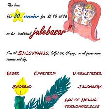 SÆT X ! NU, LØRDAG, STOR JULEBASAR I SLESVIGHUS !