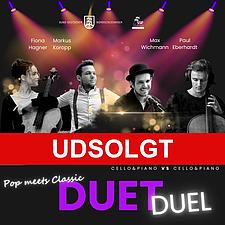 FULDT HUS TIL DUETDUEL
DuetDuel- kun et hold vinder på Flensborghus. Torsdag den 30. oktober kl.&hellip;