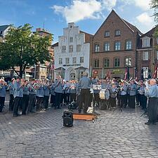 Afslutningskoncert på søndertorv