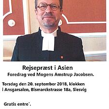 !!! Rettelse i datoen !!! Foredraget finder sted den 20. SEPTEMBER, ikke oktober !!!