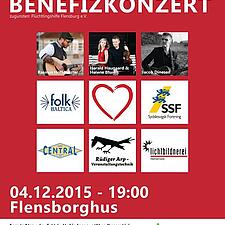STØTTEKONCERT
til fordel for: Flüchtlingshilfe Flensburg e.V.
Fredag den 4. december kl. 19 -&hellip;