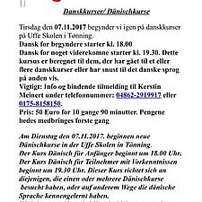 Kom og vær med og lære mere dansk!