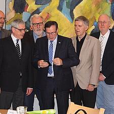 DANSKE POLITIKERE HOLDT UDVALGSMØDE PÅ FLENSBORGHUS 
Torsdag 30. marts havde Sydslesvigsk Forening&hellip;